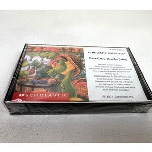 Franklins Thanksgiving Scholastic Audio Book‎ Cassette Tape Rare Vintage 2001
